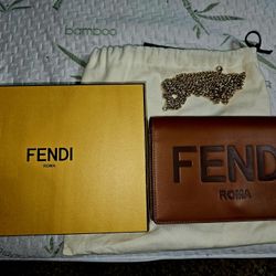 Fendi Mini Chain Wallet