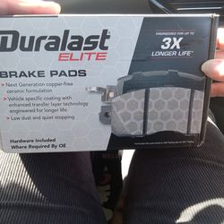 Duralast Elite brake pads