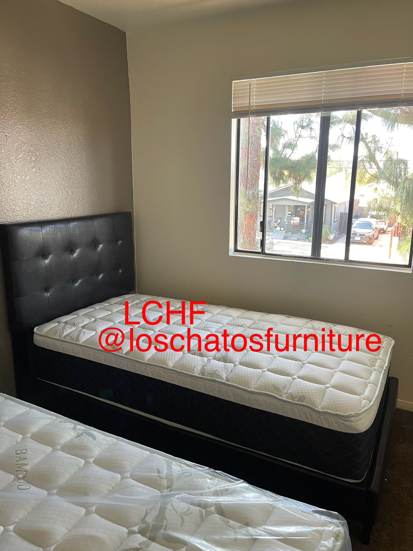 Bed Frame Twin Size With Mattress
