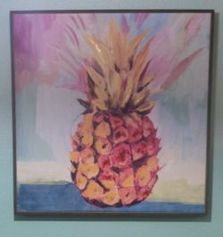Artistic Pineapple painting
