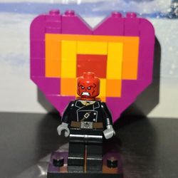 Red Skull Lego Minifigure 