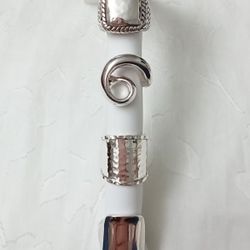 925 Sterling Silver Statement Rings 