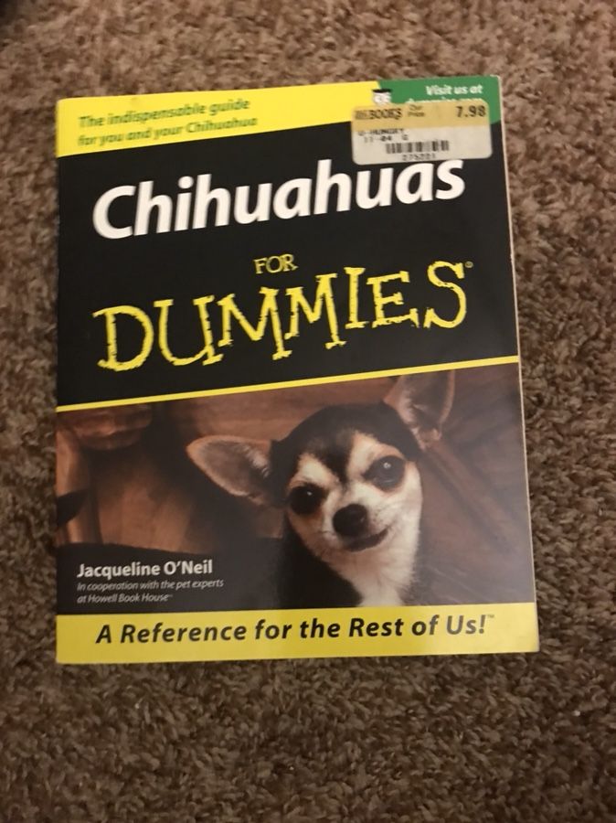 Chihuahuas for dummies book
