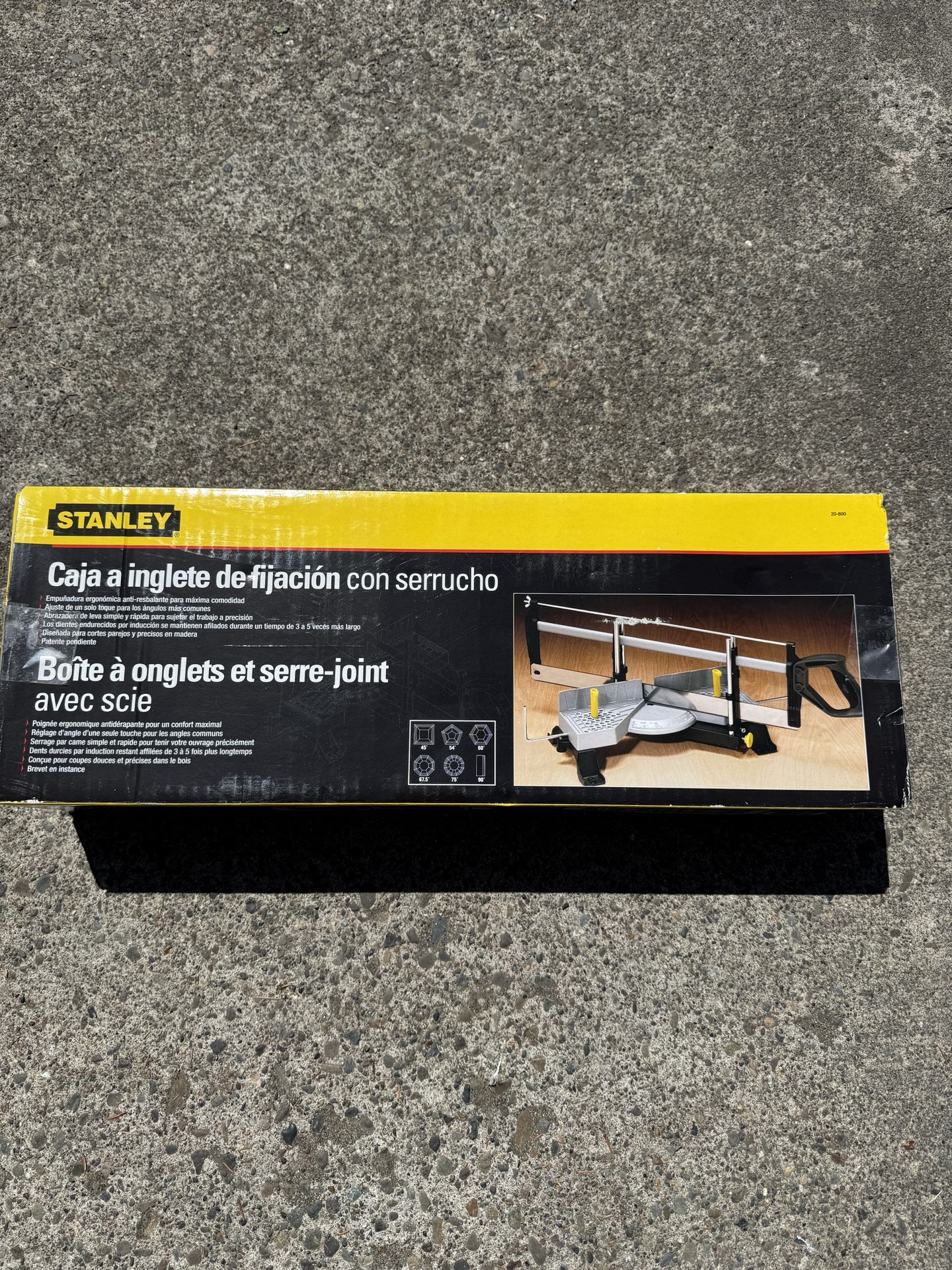 Stanley Clamping Mitre Box Saw