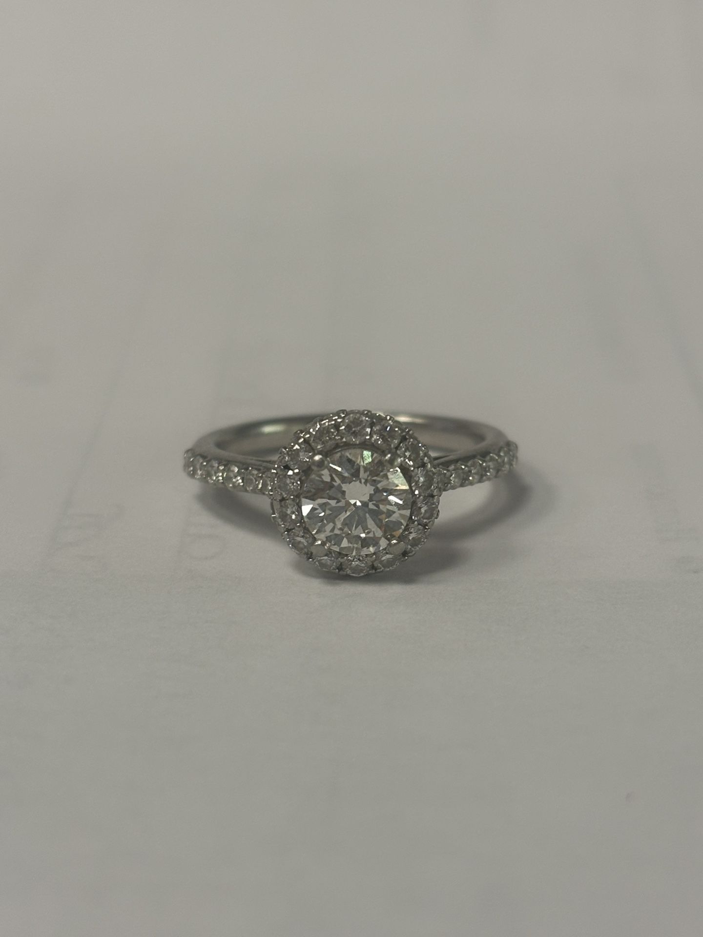 Halo Engagement Ring