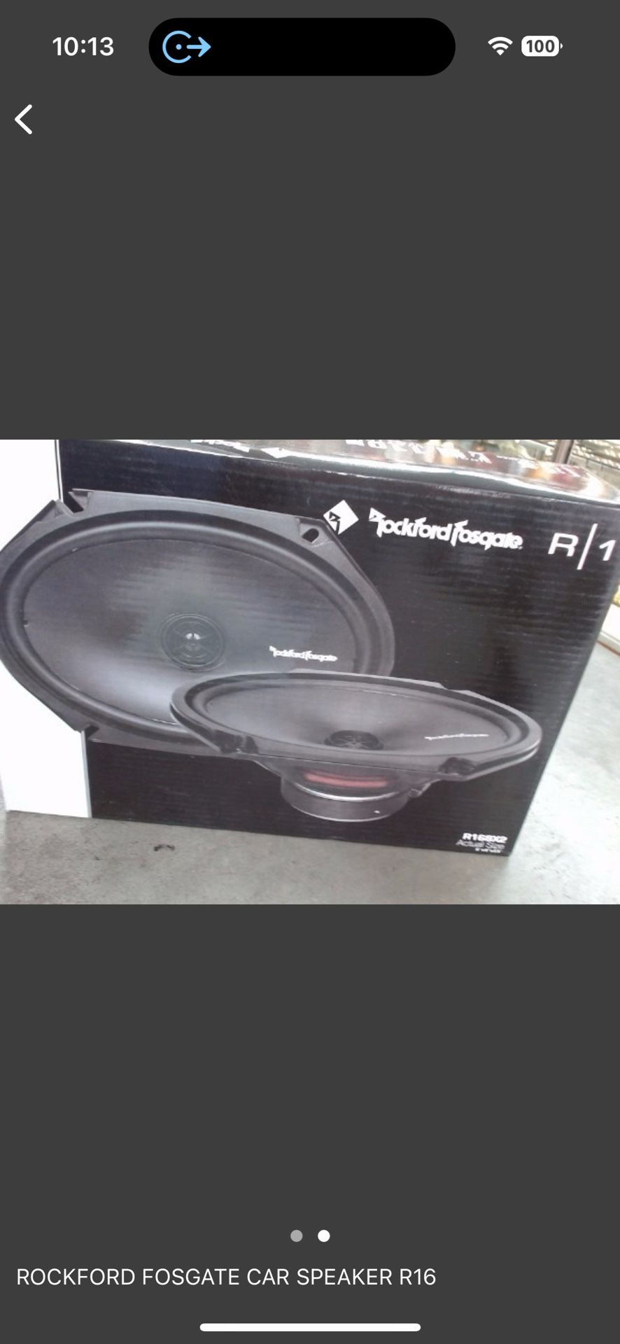 Brand New Speaker Is Still On The Box Never Use It