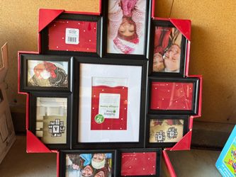 Holiday Time 10-Opening Black Collage Frame