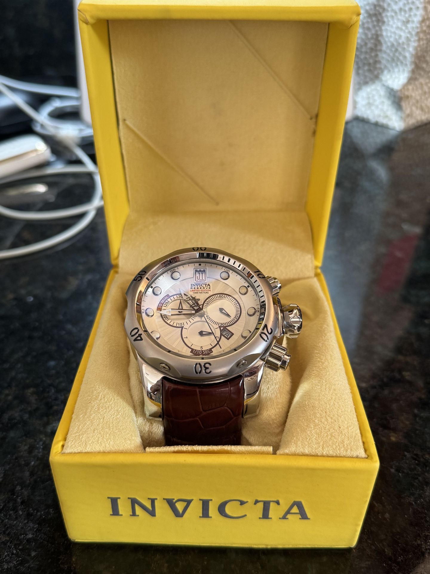 Reloj INVICTA limited edition JT, 50 mm stainless steel