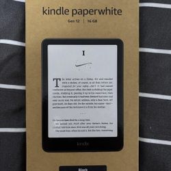 Kindle Paperwhite 12th Generation 