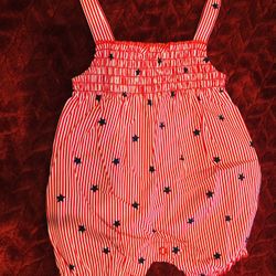 Newborn Baby Girl Romper Carters
