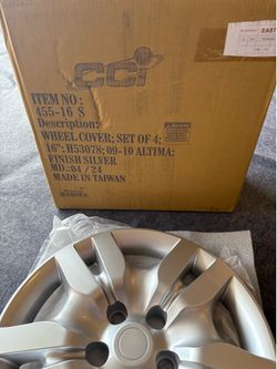 Hubcap covers Nissan Altima