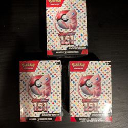Pokemon Scarlett Violet 151 Booster Bundle
