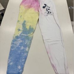 New Disney Parks Women’s Mickey Tie Dye joggers