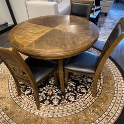 Dining Table + Rug
