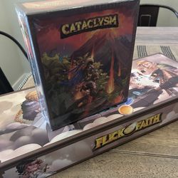 Flick Of Faith Cataclysm Board Game NEVER USED