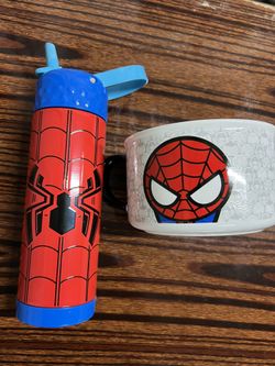 SpiderMan Water bottle & Soup Mug