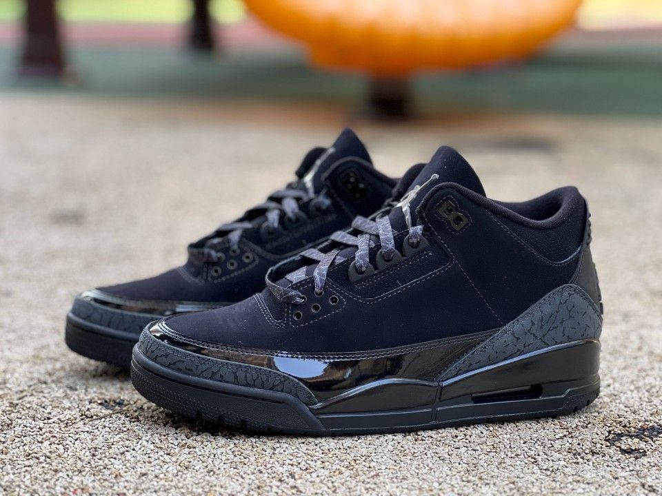 Air jordan 3s BLACK CAT more colors available