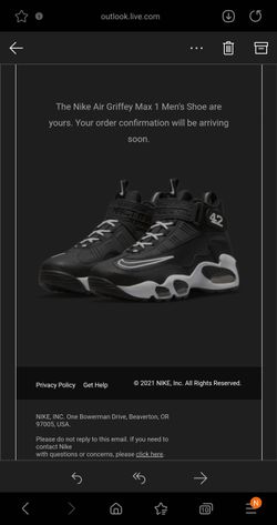 Nike Air Griffey Max 1 9.5M