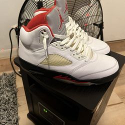 jordan 5 fire red