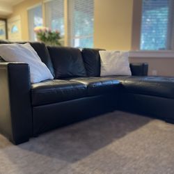 Leather Couch 
