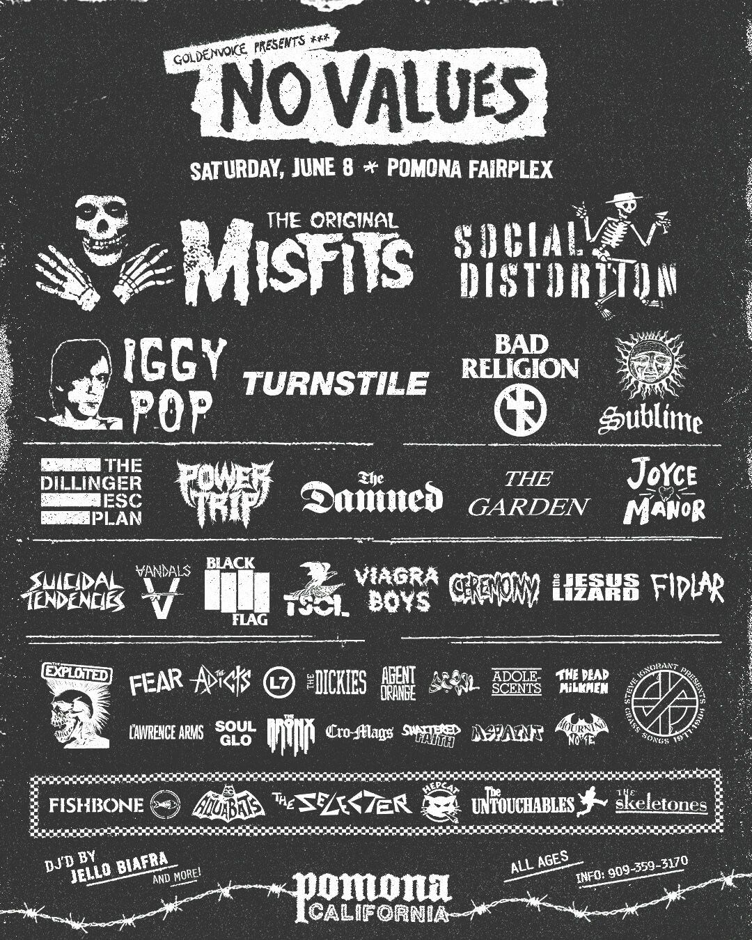 No Values Festival - June 8th -1 General Admission Ticket