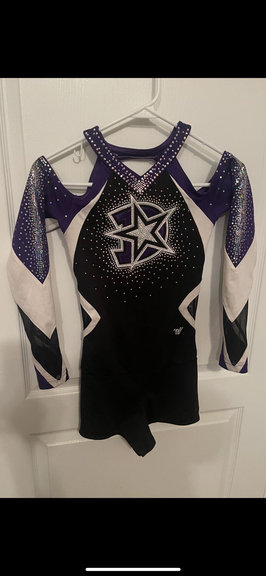 Varsity Dance Cheerleader Bodysuit Pageant Costume XS