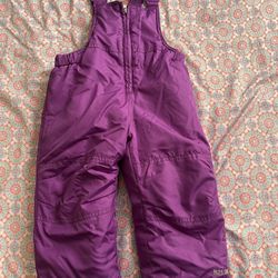 24 Months Purple Snow Bib