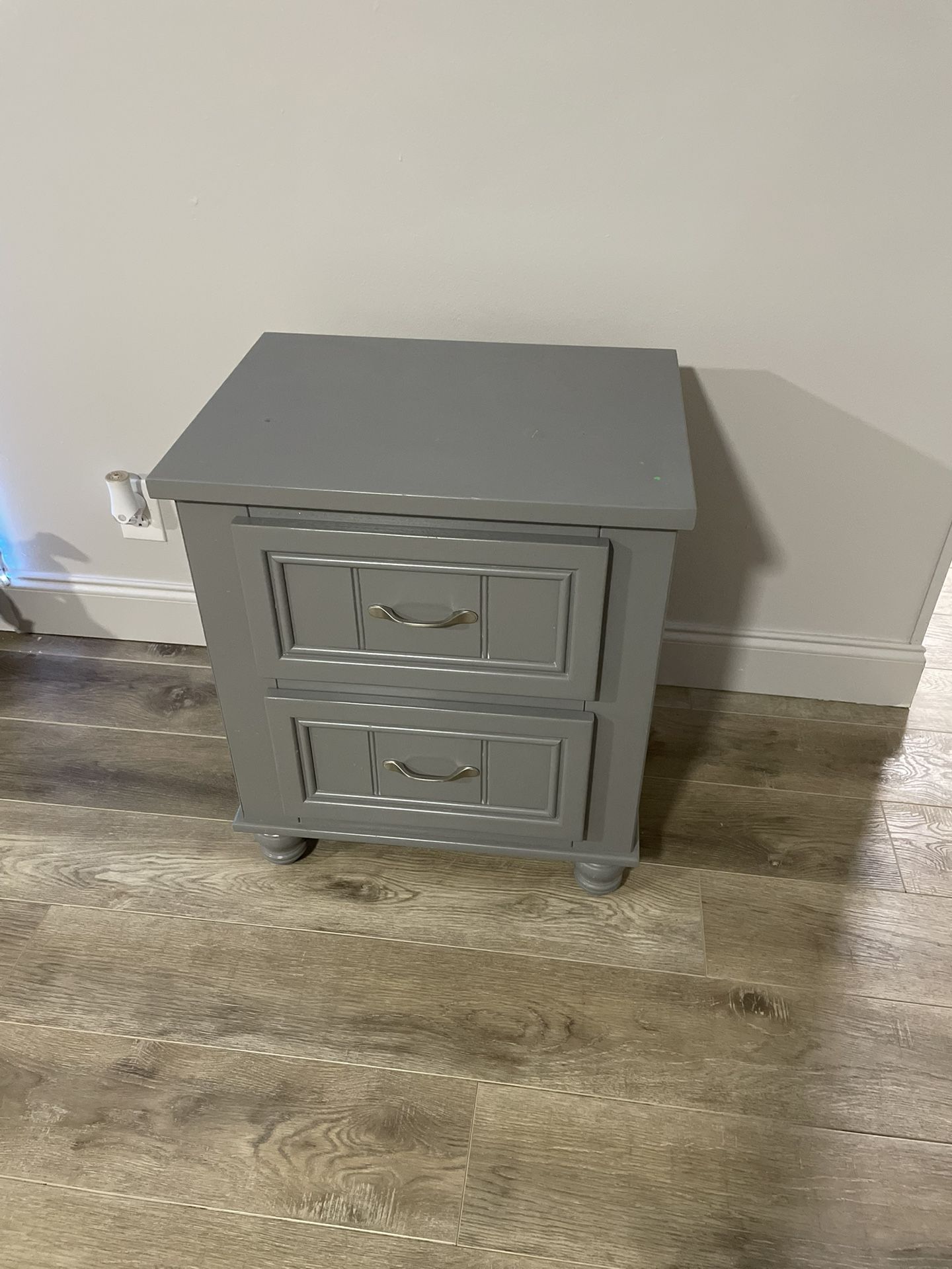 Grey End Table
