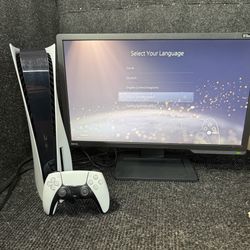 Ps5 Disc 1TB Console with Controller and Cables