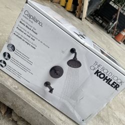 Kohler Capilano Shower System Matte Black (Brand New)