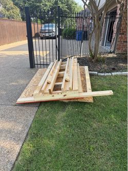 Free - Wood. Plywood and 2x4. Crate