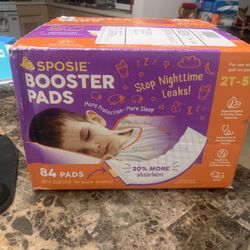 Sposie Adhesive Diaper Booster Pads, 84 Count 