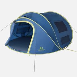 New in box QOMOTOP INSTANT TENT 4 PERSON BLUE - BLUE , QTPU04
