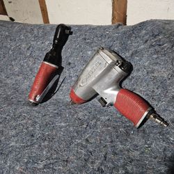 1/2"Air Impact  Wrench And 3/8 Air Ratchet