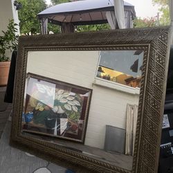 Gold Framed Mirror