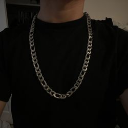 Men’s Thick Stainless Steel Chain Necklace 27” Length