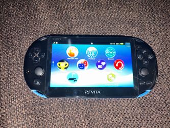 PS VITA 2000 BLUE AND BLACK
