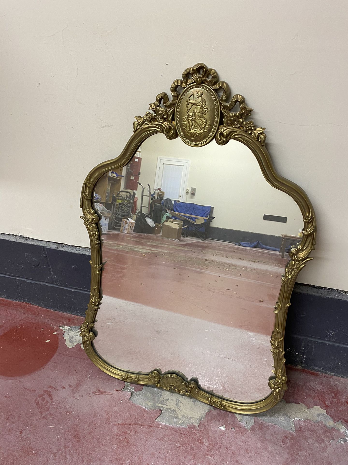 Antique Gold frame mirror
