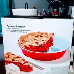 Ceramic Pie or Casserole Dish or Bounty Paper Towels, Prices are Below