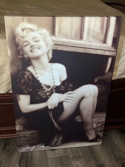 Marilyn Monroe Canvas Wall Art Print