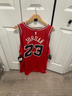 Michael Jordan Bulls #23 Jersey  $95  Brand new Bulls #23 Jordan jersey. Based on the tags and style it looks like a Nike jersey, but I can't confirm