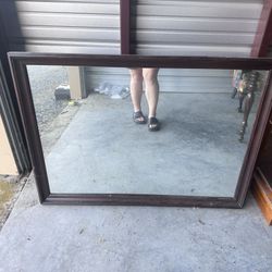 Wood Framed Mirror