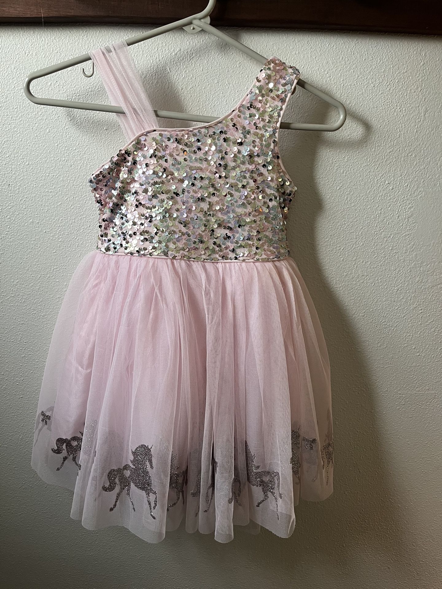 Dressy Unicorn Dress Sz 5