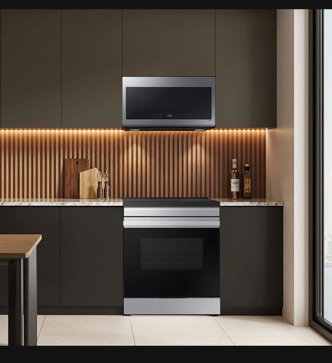 Samsung 30 In. Smart Over-the-Range Microwave, 2.1 cu.ft. Capacity, ME21DG6300SR