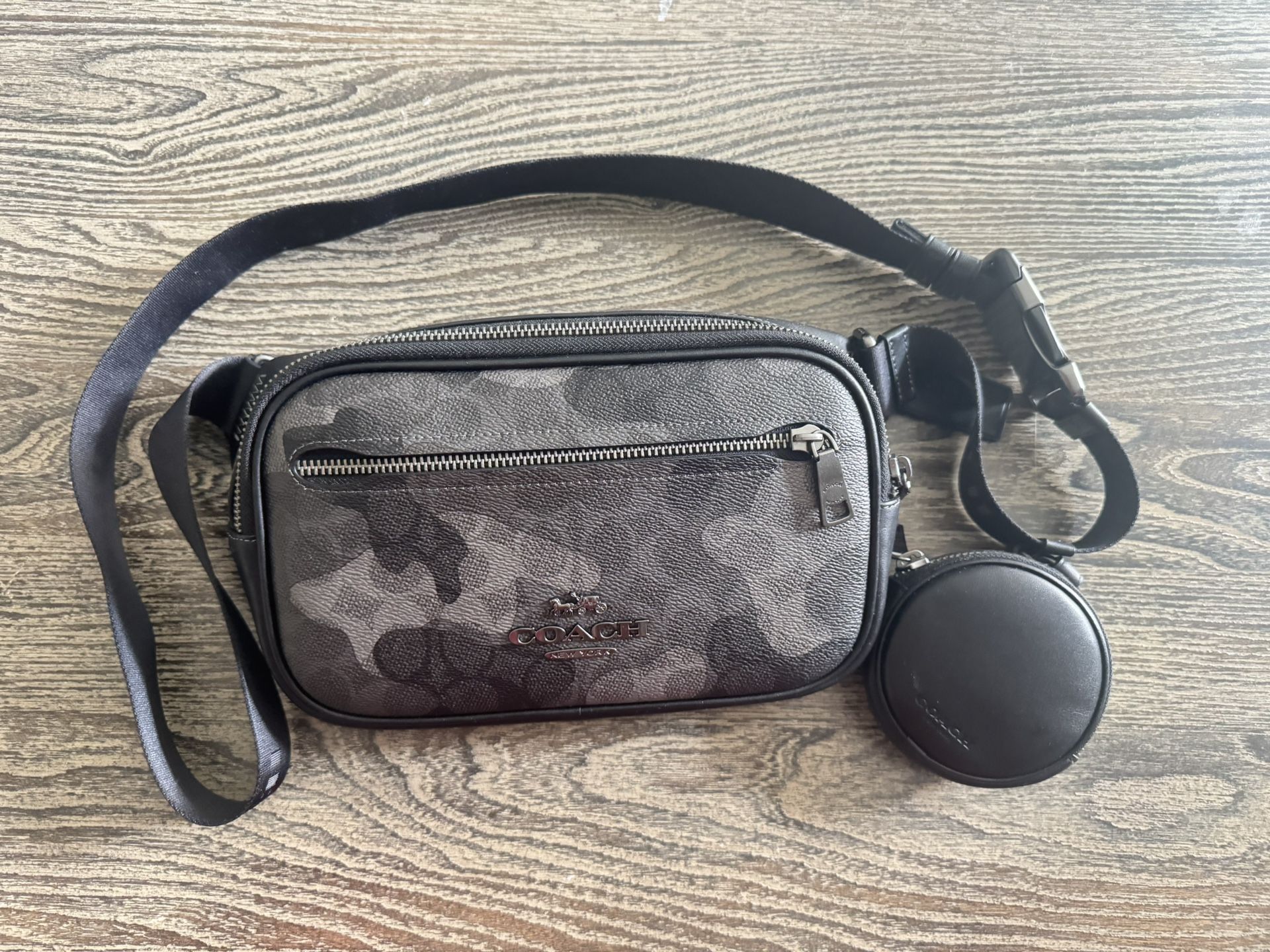 Camo Coach Men’s Cross Bag