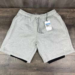 Nike Lab MMW Matthew Williams Shorts Heather Grey Mens Size M DR5353-050 