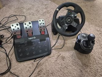 Logitech PC Wheel, Stick, and Pedal