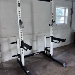 Fitness Gear Pro Half Rack with Floor Mats (I Need It Gone!)