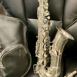 C.G. Conn III9954 -New Wonder Series 1 -Alto Saxophone 1(contact info removed) - Silver Plated w/ Vinyl Gig Bag 