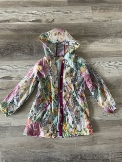 Girls Light Rain Jacket 6 Years 